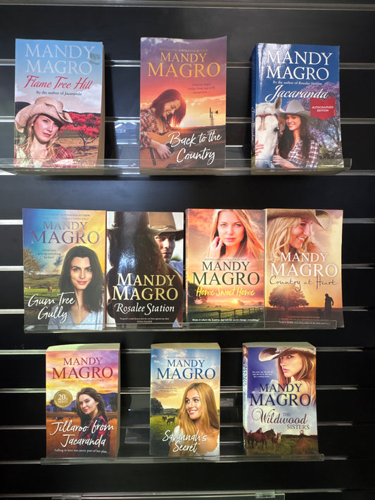 MAGRO, Mandy - Bundle of 10 - Assorted Titles (Min. GOOD Condition)