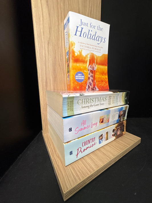 SELECTED COLLECTIONS - Bundle of 4 - Assorted 3-in-1 Standalone Australian Fiction Titles (Min. very good condition)