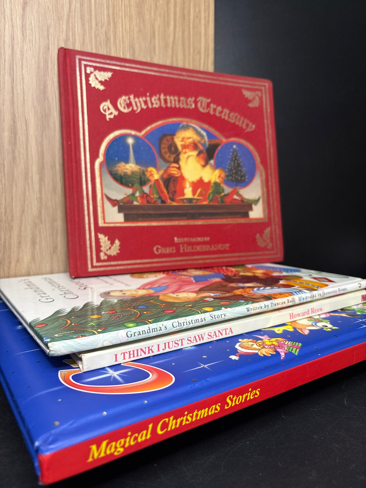 CHILDREN'S CHRISTMAS STORIES Assorted Standalone Titles Various Authors Bundle of 4 (Min. fair condition)