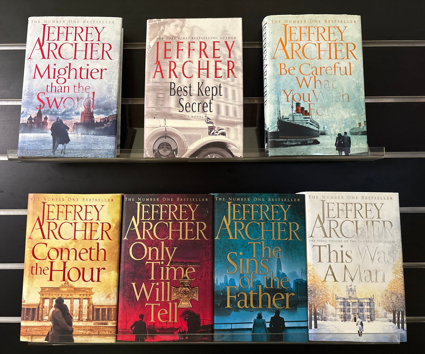 ARCHER, Jeffery: 'Clifton Chronicles' Complete Series Bundle of 7 (Min. fair condition)