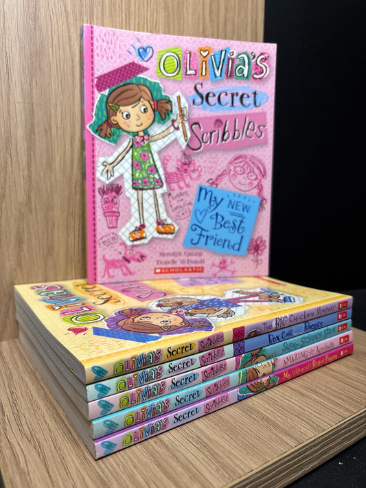 OLIVIA'S SECRET SCRIBBLERS Assorted Standalone Titles Bundle of 6 (Min. good condition)