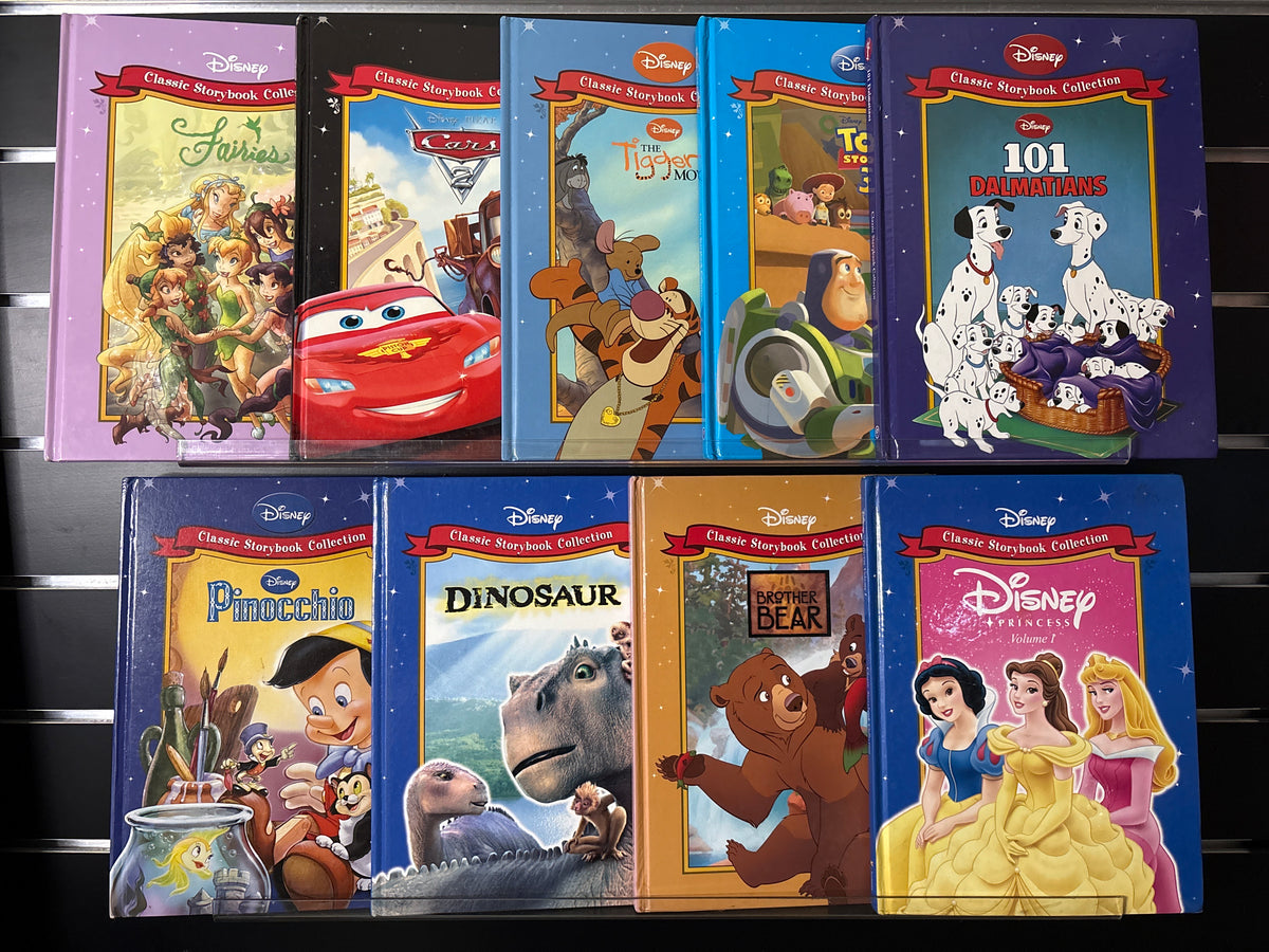 DISNEY STORYBOOK COLLECTION Assorted Standalone Titles Bundle of 9 (Min. good condition)