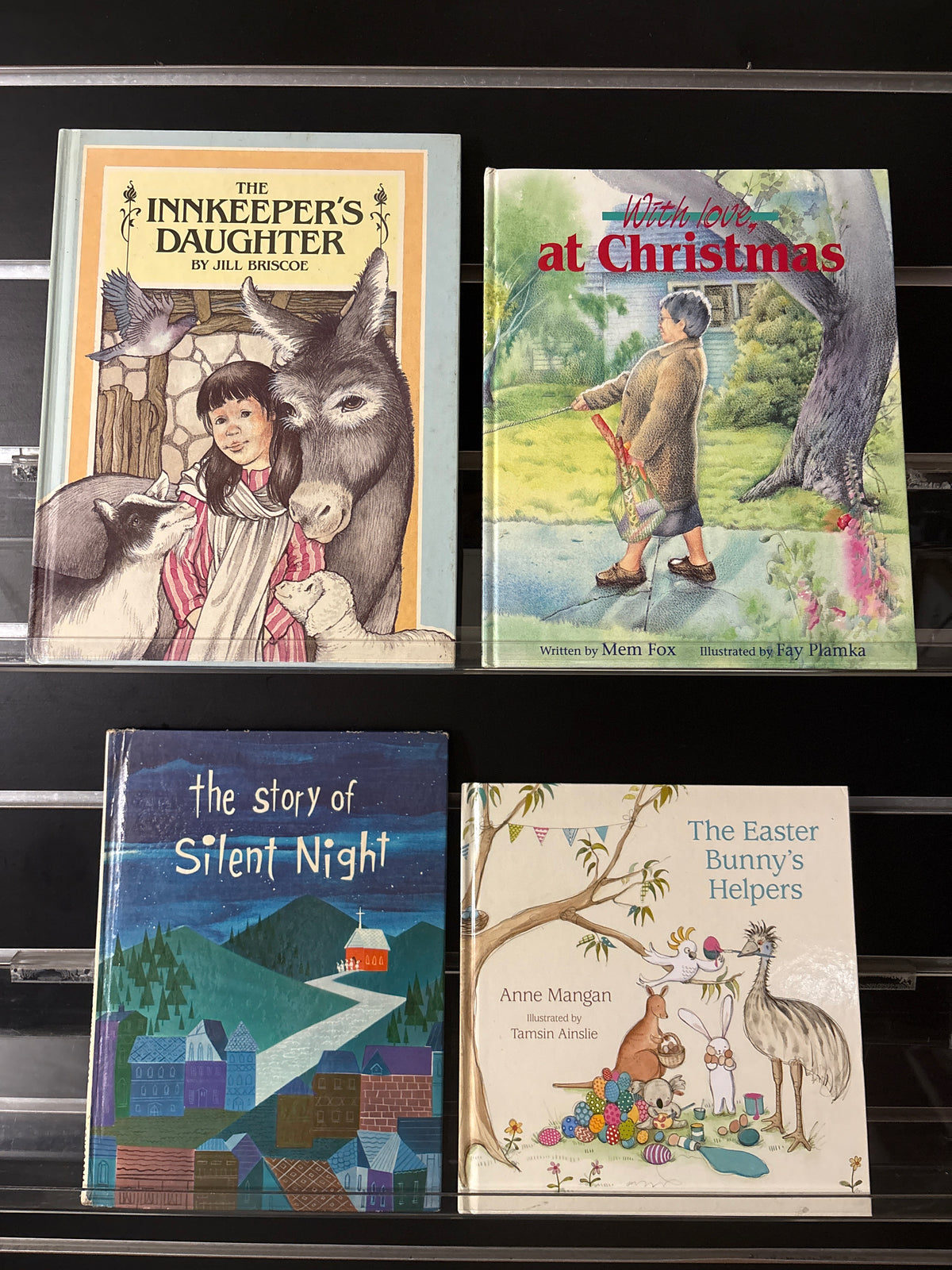 KIDS PICTURE BOOKS Assorted Standalone Titles Various Authors Bundle of 4 (Min. fair condition)