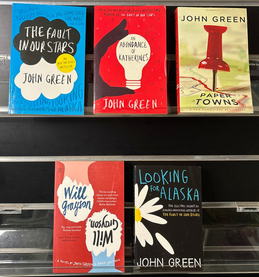 GREEN, John - Bundle of 6 Standalone Titles (Min. fair condition)