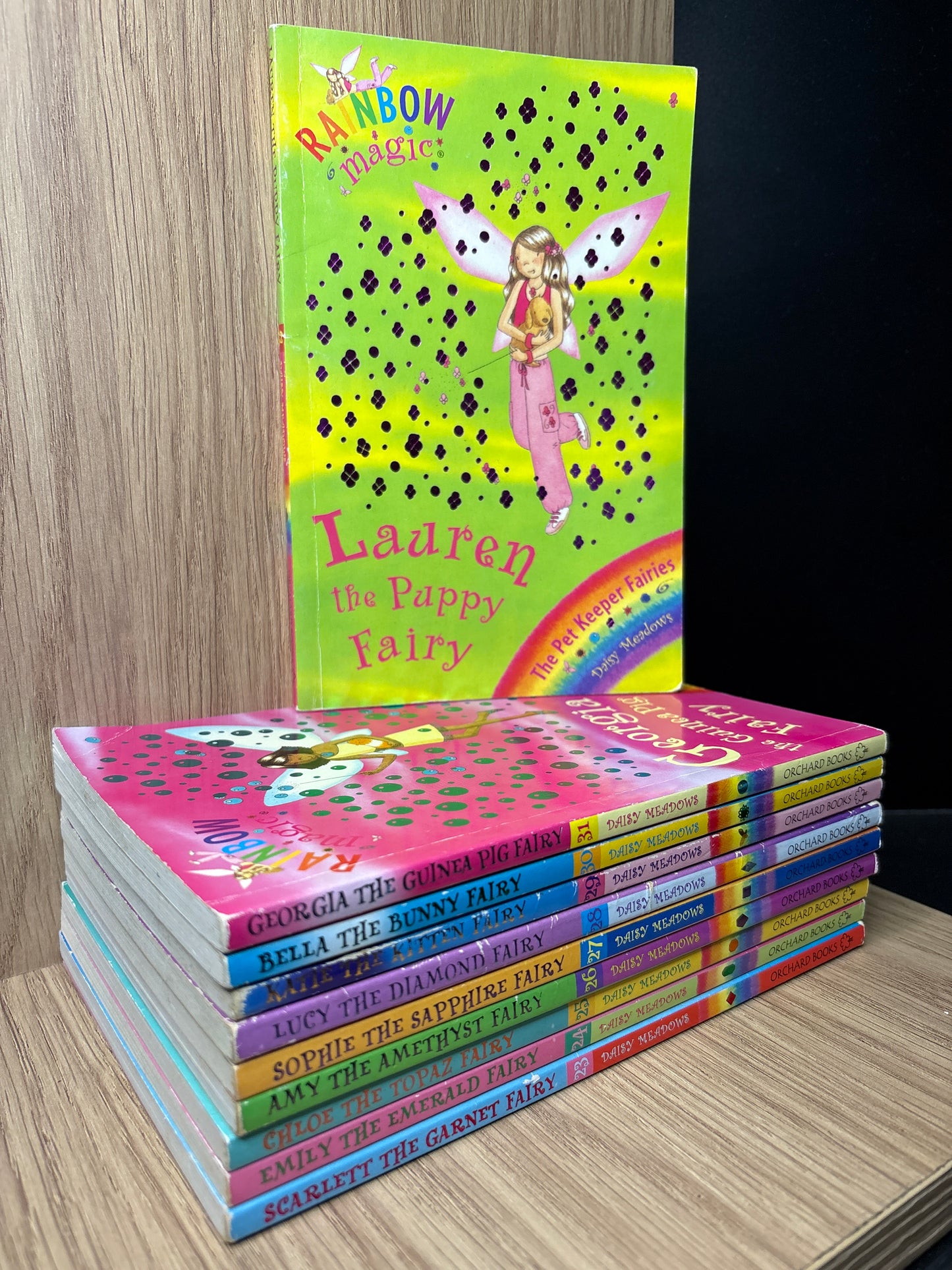 MEADOWS, Daisy 'Rainbow Magic Fairies' Books #23-32 Bundle of 10  Assorted Titles (Min. good condition)