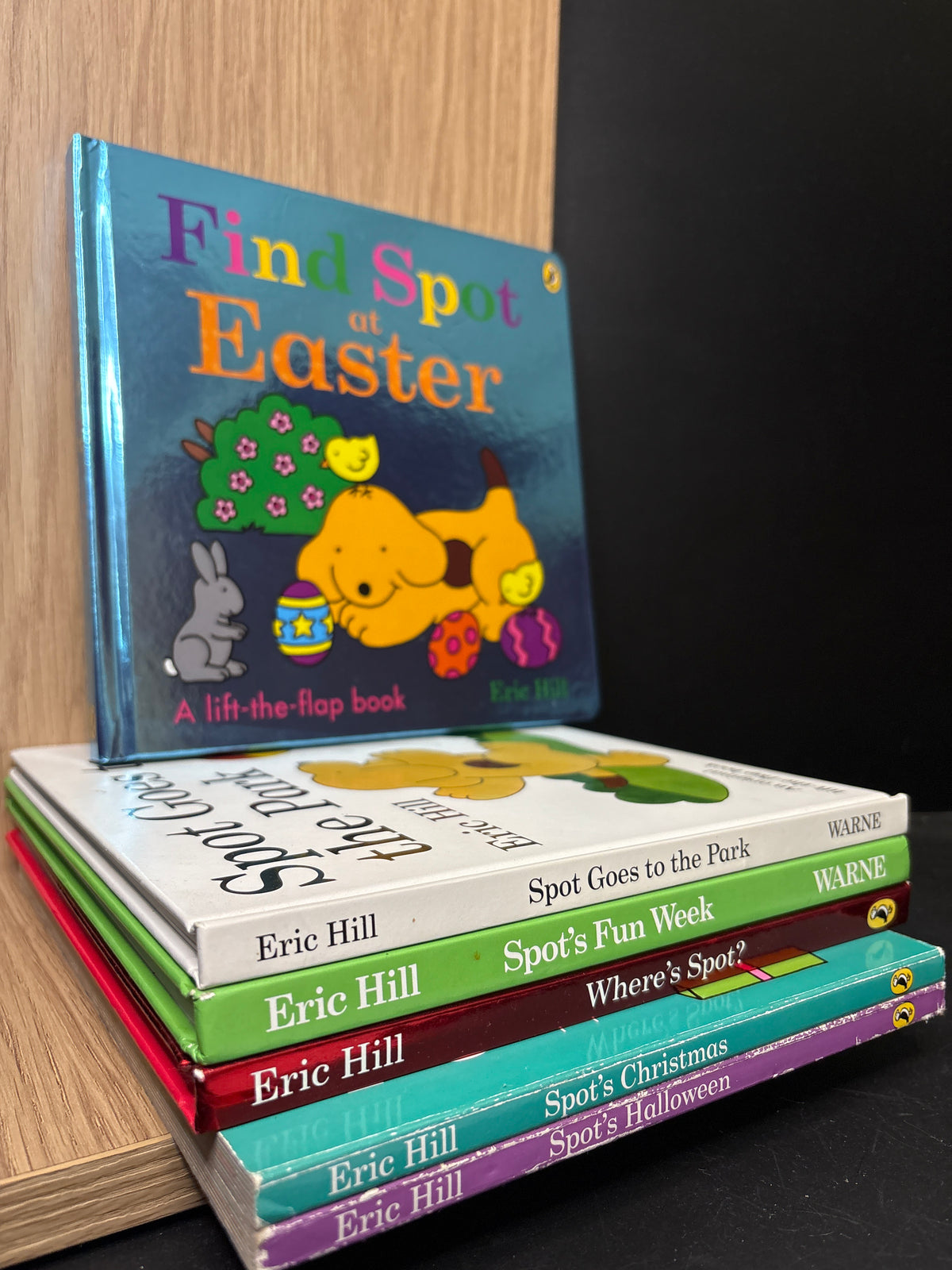 HILL, Eric 'Spot' Assorted Board and Lift A Flap Books Bundle of 6 (Min. fair condition)