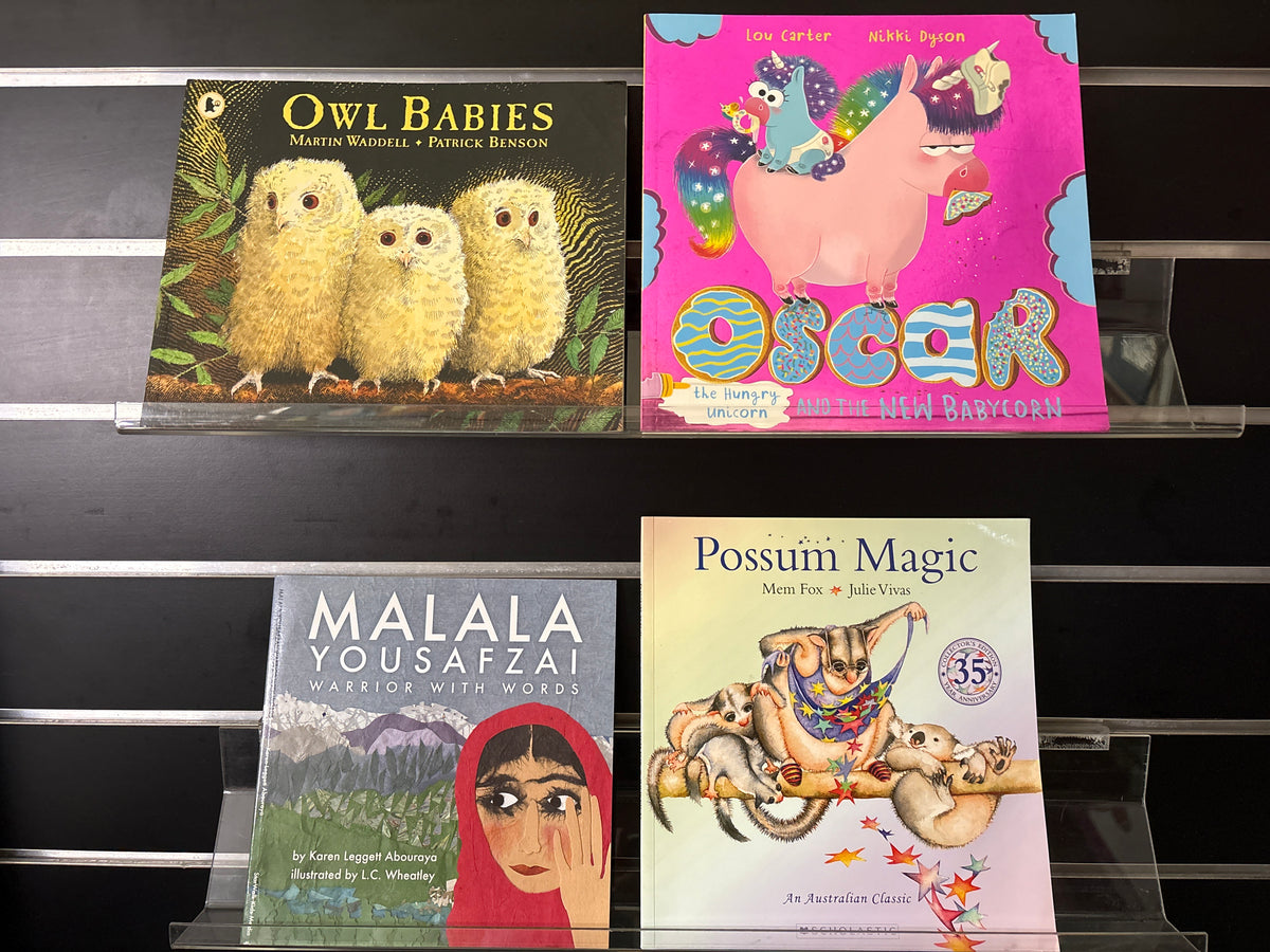 PICTURE BOOKS Assorted Standalone Titles Bundle of 4 (Min. very good condition)