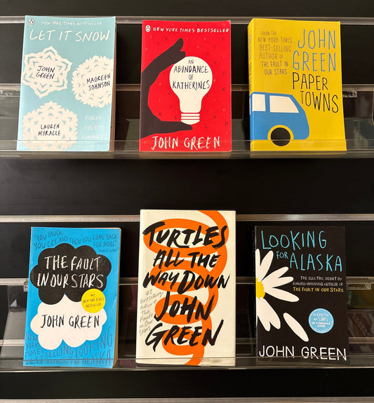 GREEN, John Assorted Standalone Titles Bundle of 6 (Min. fair condition)