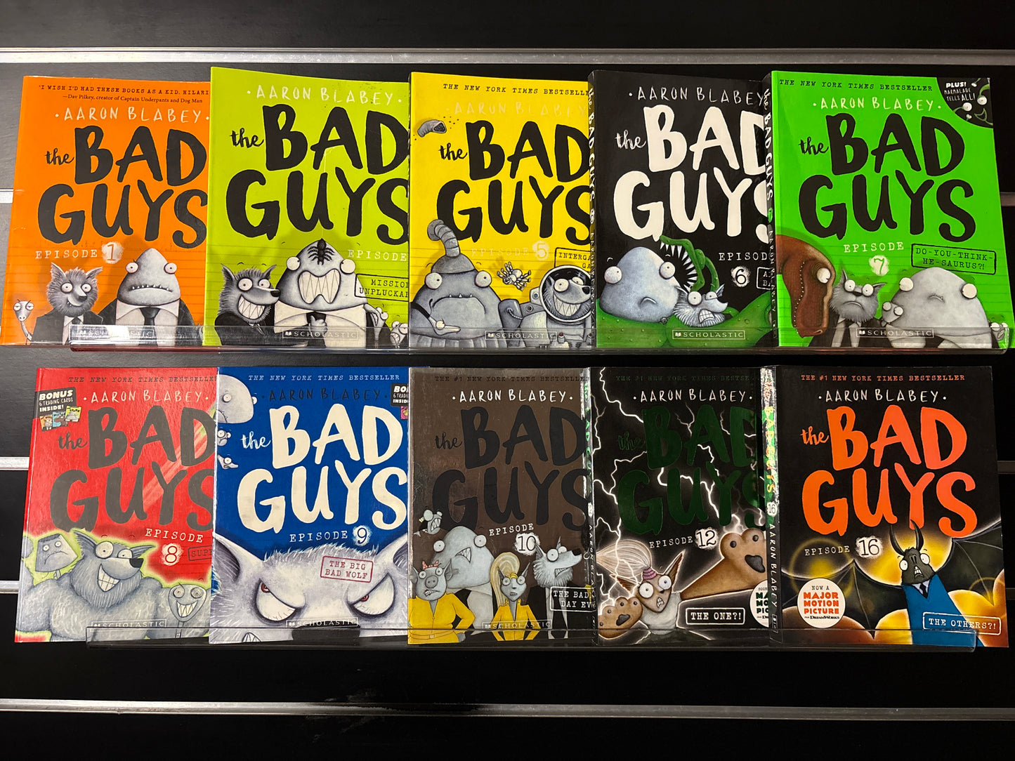 BLABEY, Aaron 'The Bad Guys' Series - Bundle of 10 (Min. fair condition)