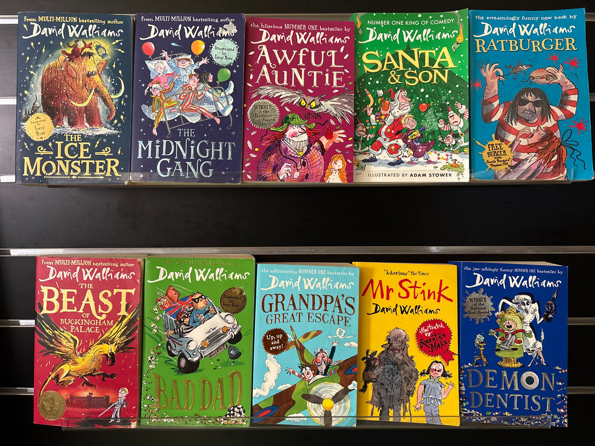 WALLIAMS, David Assorted Standalone Titles Bundle of 10 (Min. good condition)