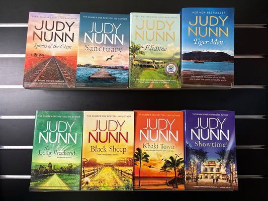 NUNN, Judy Assorted Standalone Titles Bundle of 8 (Min. fair condition)