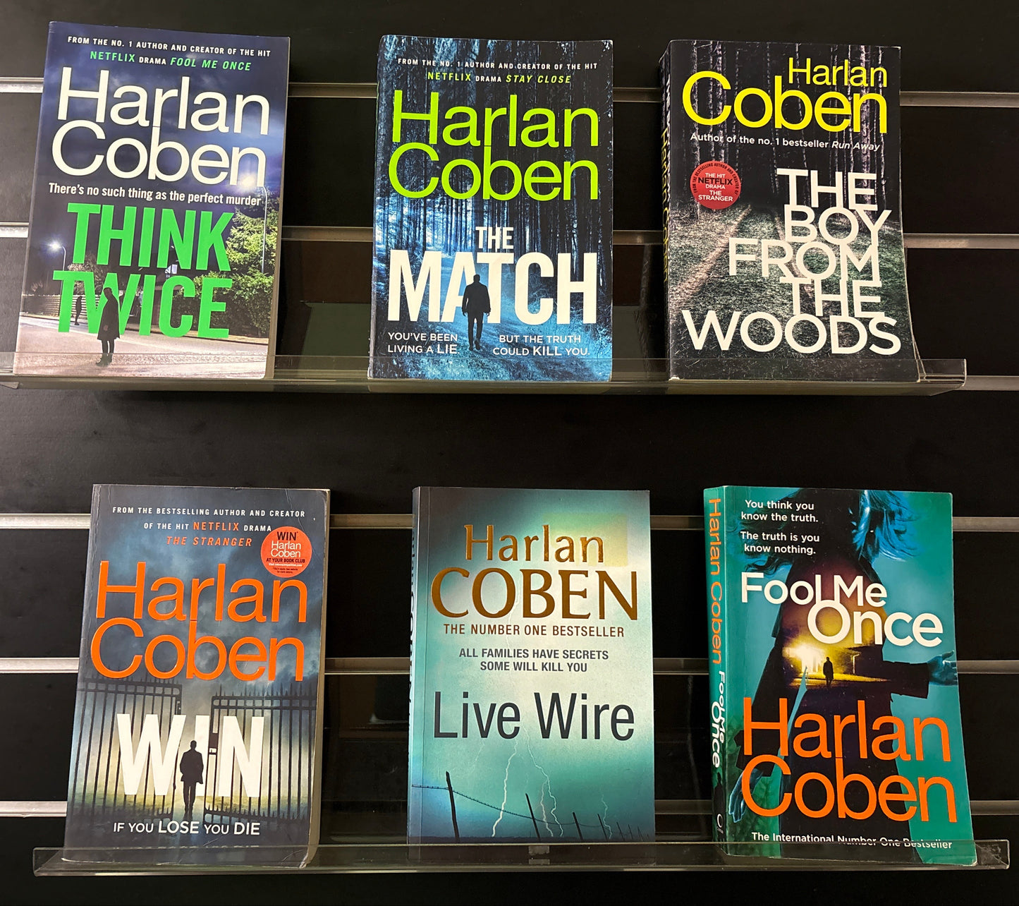 COBEN, Harlan Assorted Titles Bundle of 6 (Min. Fair condition)