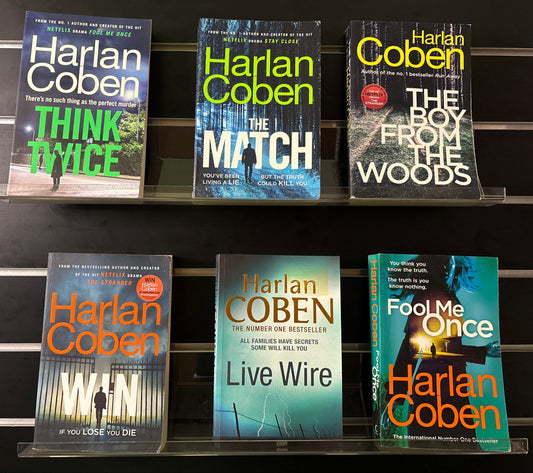 COBEN, Harlan Assorted Titles Bundle of 6 (Min. Fair condition)