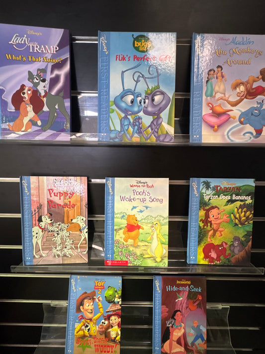 DISNEY First Readers - Bundle of 8 - Level 2 (Min. Good condition)