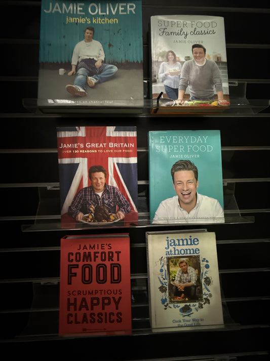 OLIVER Jamie - Large Cookbooks x 6 (Min good condition)