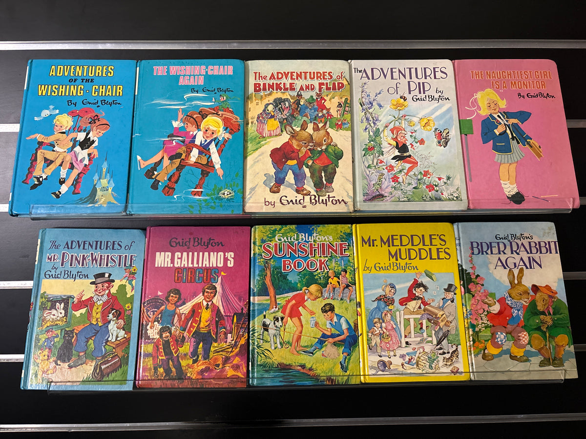 BLYTON, Enid Assorted Standalone Titles Bundle of 10 (Min. fair condition)