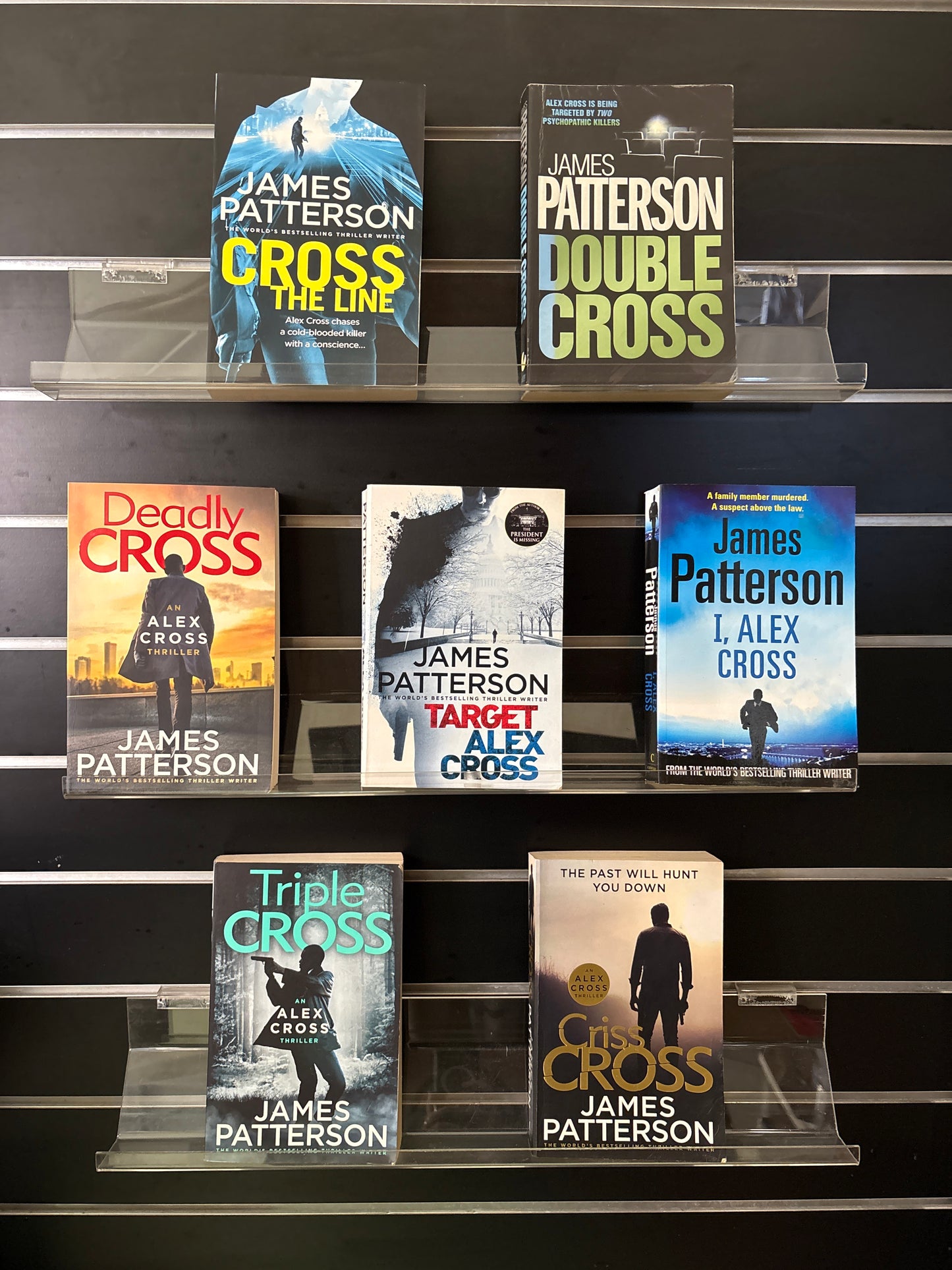 PATTERSON, James 'Alex Cross' Series - Bundle of 7 Assorted Titles (Min. fair condition)