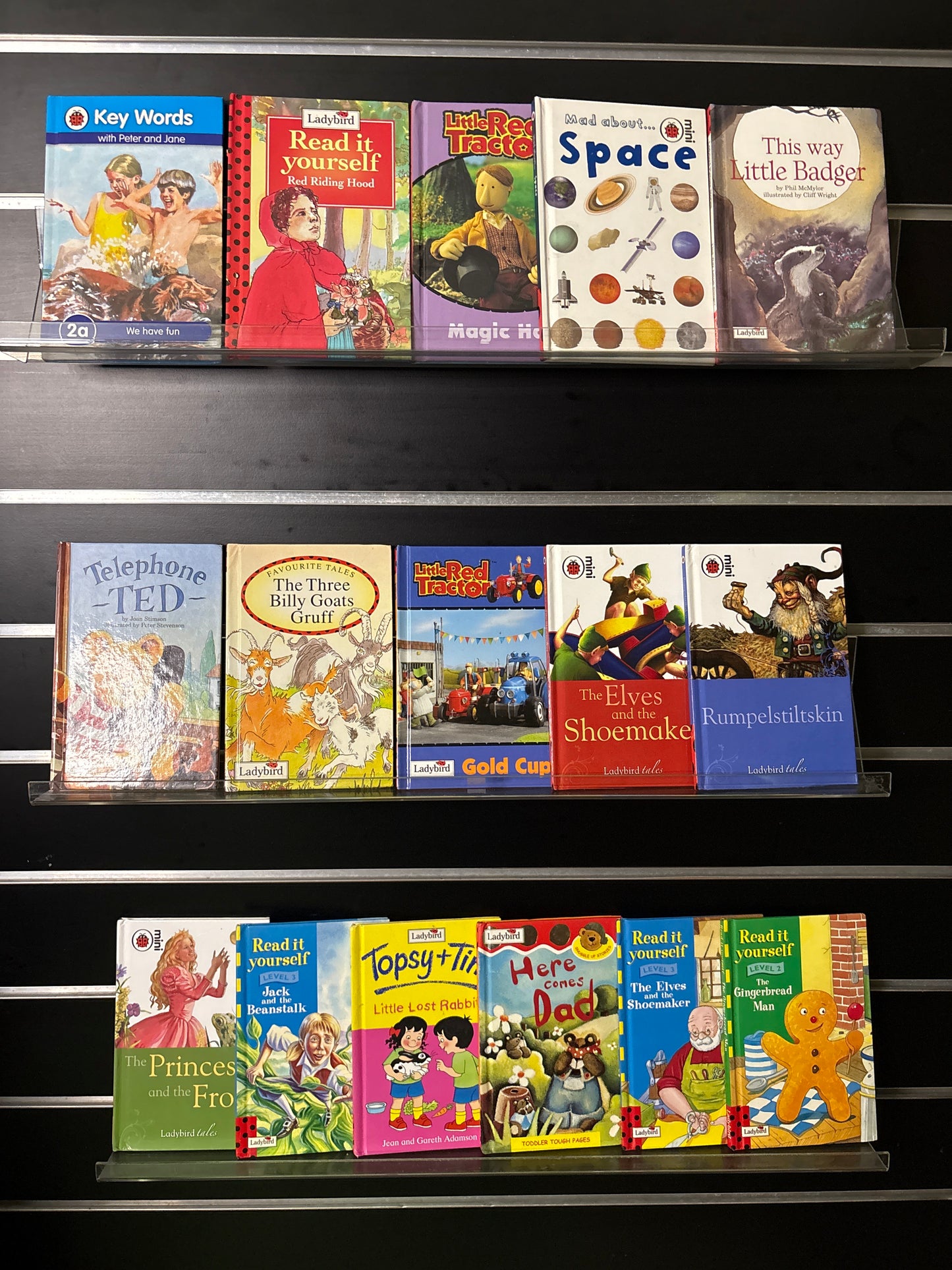 LADYBIRD EARLY & NEW READERS - Bundle of 16 - Assorted Read It Yourself (Min. good condition)