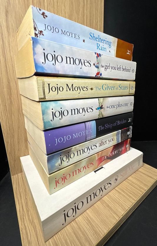 MOYES, Jojo 'Me Before You' Complete Trilogy + Standalone Titles Bundle of 8 (Min. fair condition)