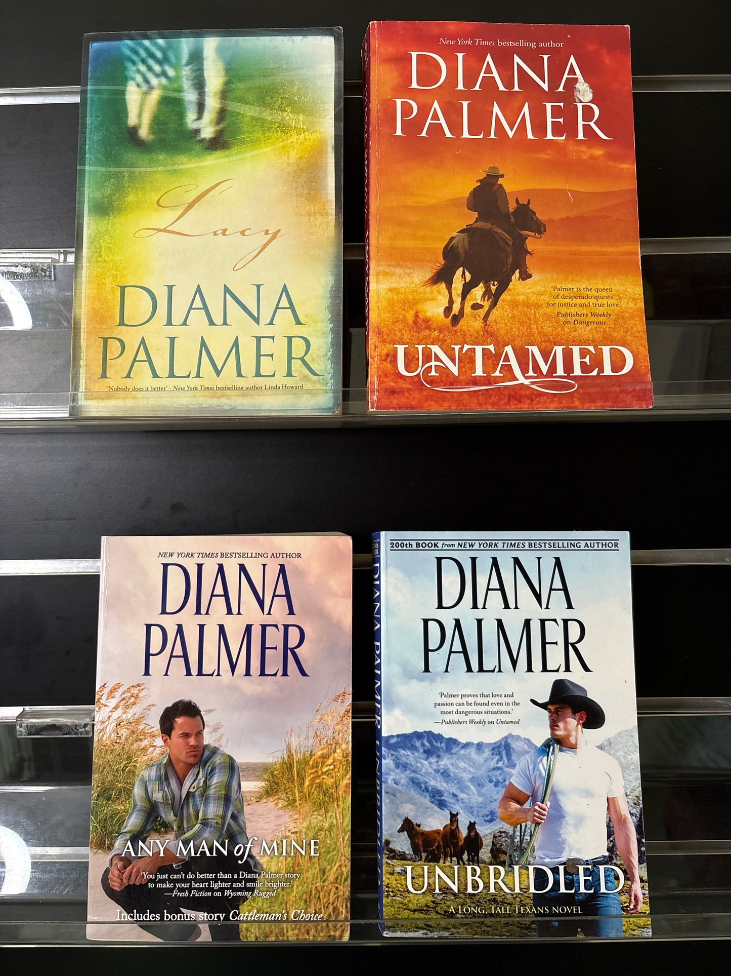 PALMER, Diana Assorted Standalone Titles Bundle of 4 (Min. fair condition)