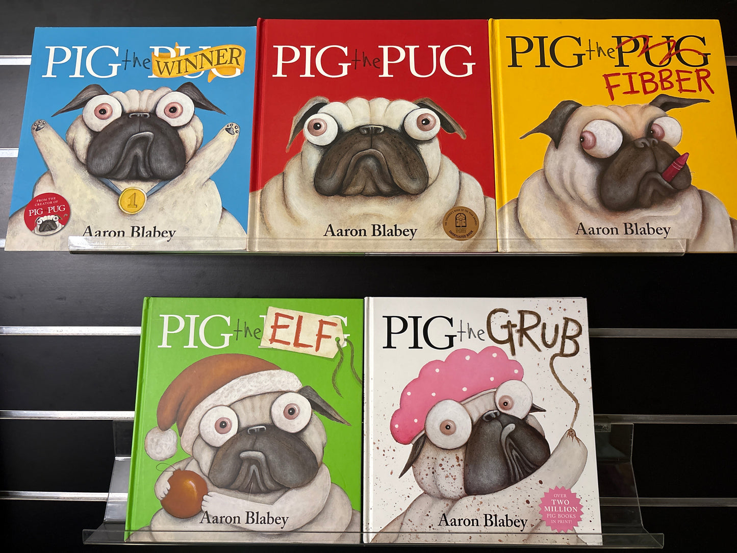 BLABEY, Aaron 'Pig the Pug' Assorted Standalone Titles Bundle of 5 (Min. very good condition)