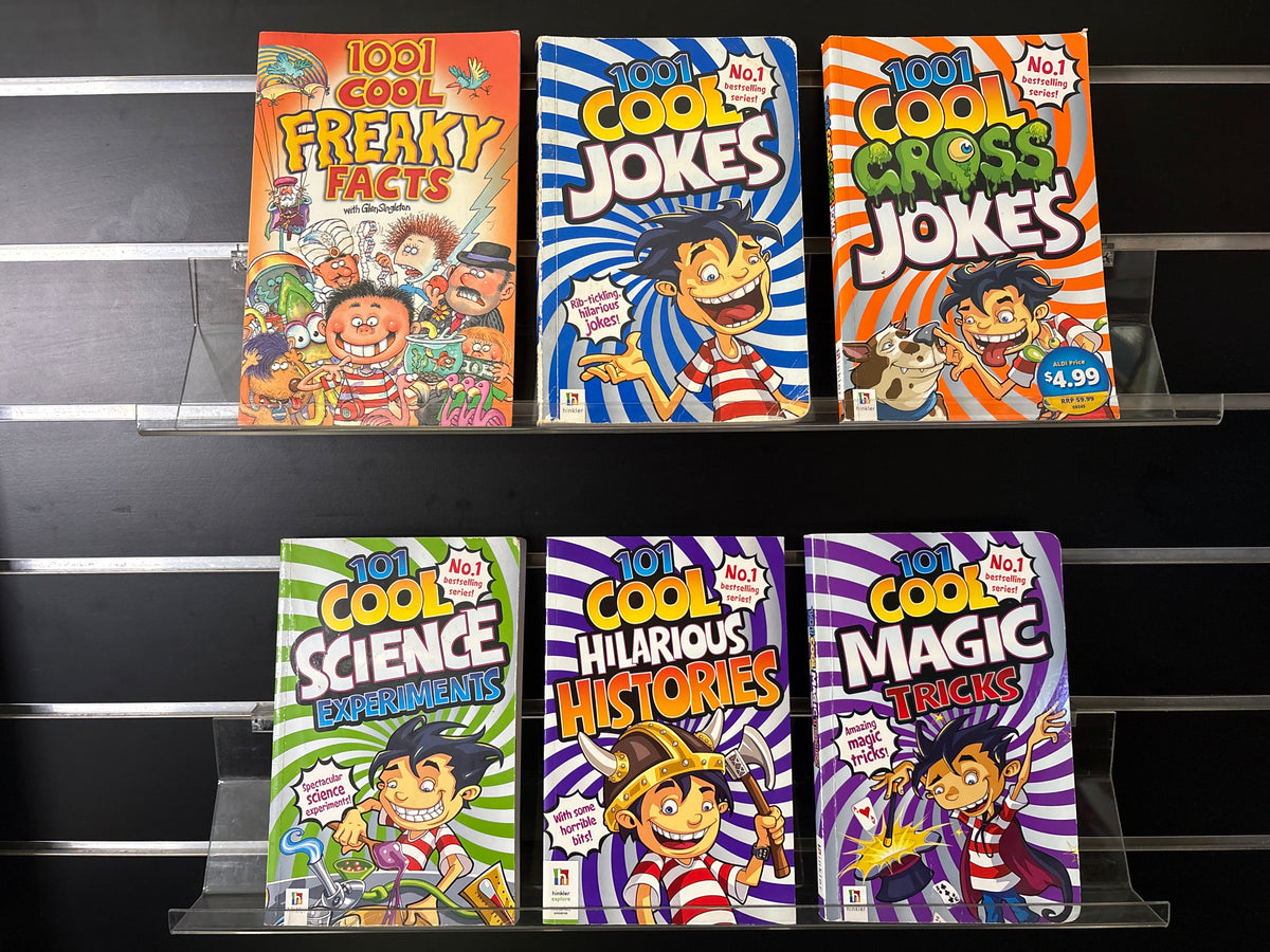 SINGLETON, Glen 'Cool Jokes' Assorted Standalone Titles Bundle of 6 (Min. fair condition)