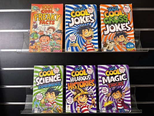 SINGLETON, Glen 'Cool Jokes' Assorted Standalone Titles Bundle of 6 (Min. fair condition)