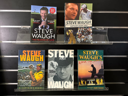 WAUGH, Steve - Bundle of 5 - Assorted Titles (Min. fair condition)