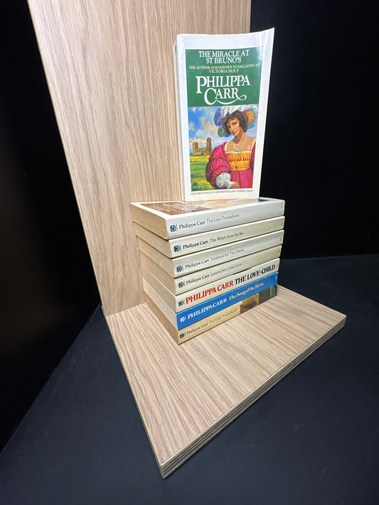 CARR, Philippa - Bundle of 7+1 - Books 1-7 of Daughters of England series plus Bonus Book (Min Fair Condition)