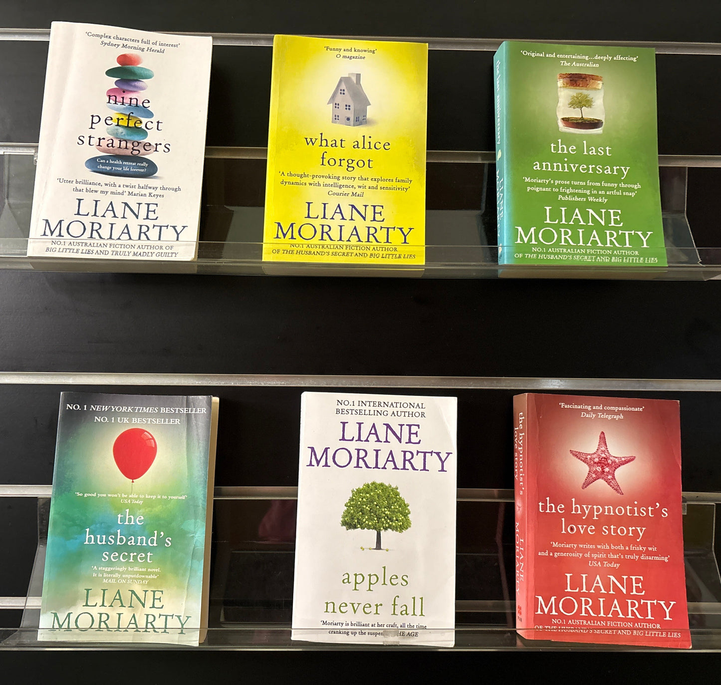 MORIARTY, Liane Assorted Standalone Titles Bundle of 8 (Min. good condition)