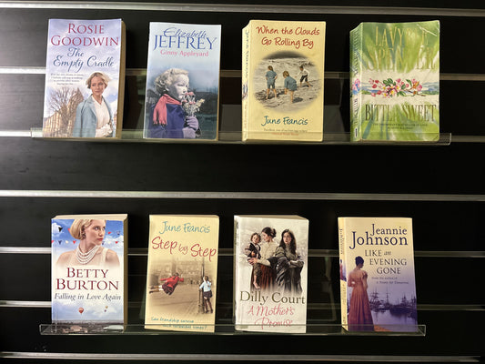 SELECTED Historical Romance/ Saga Titles  - Bundle of 8 - Assorted Authors (Min. fair Condition)