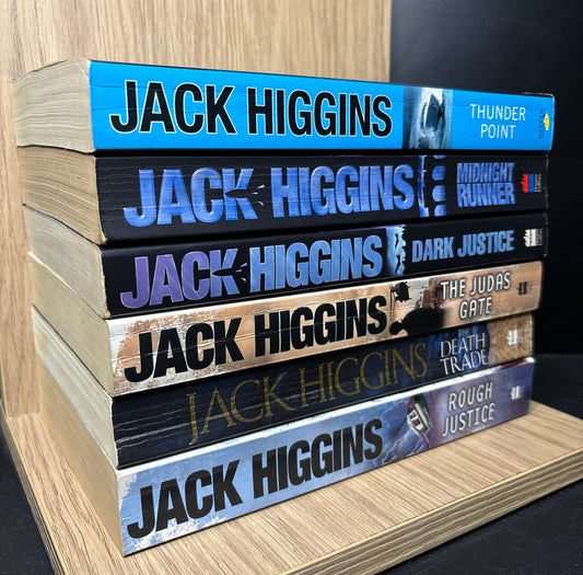 HIGGINS, Jack 'Sean Dillon' Series Assorted Titles Bundle of 6 (Min. fair condition)