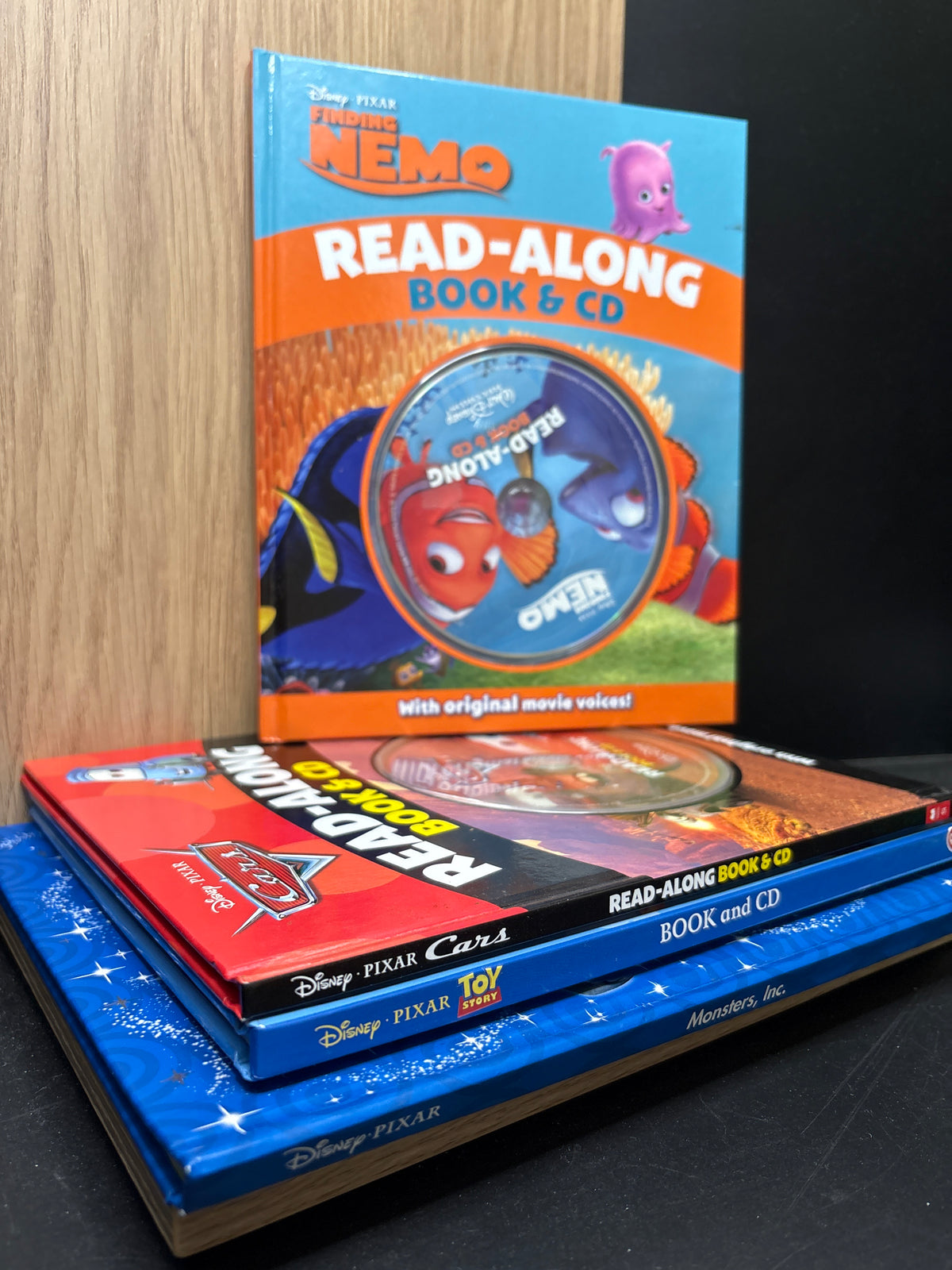 READ ALONG DISNEY PIXAR Assorted Standalone Titles Various Authors Bundle of 4 (Min. fair condition)