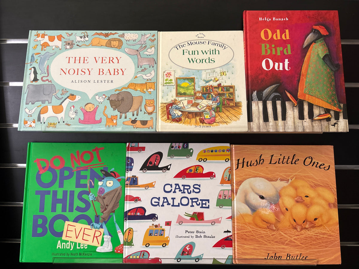 KIDS PICTURE BOOKS Assorted Standalone Titles Various Authors Bundle of 6 (Min. good condition)