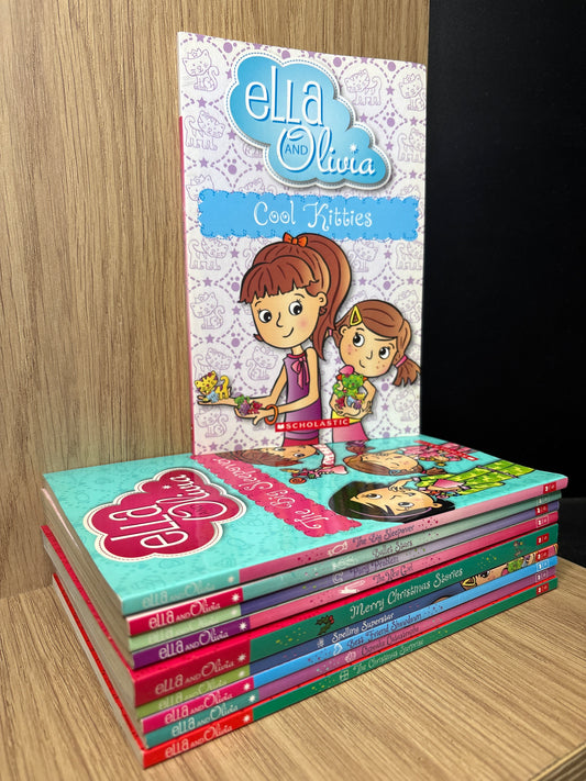 POSHOGLIAN & McDONALD, 'Ella and Olivia' Series Assorted Titles Bundle of 10 (Min. fair condition)