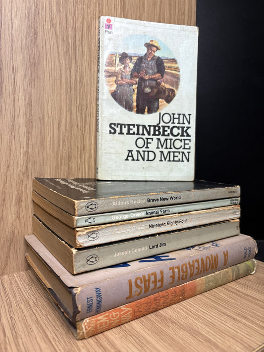 CLASSICS Assorted Titles/ Various Authors Bundle of 7 (Min fair condition)