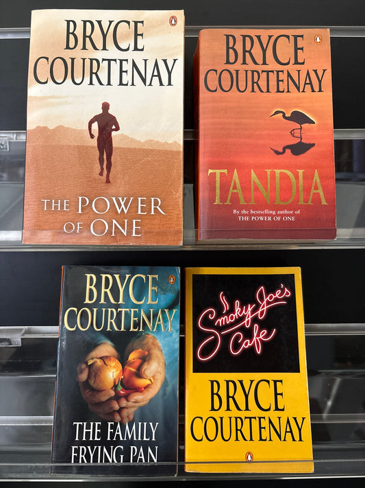 COURTENAY, Bryce Assorted Titles Bundle of 4 (Min. fair condition)