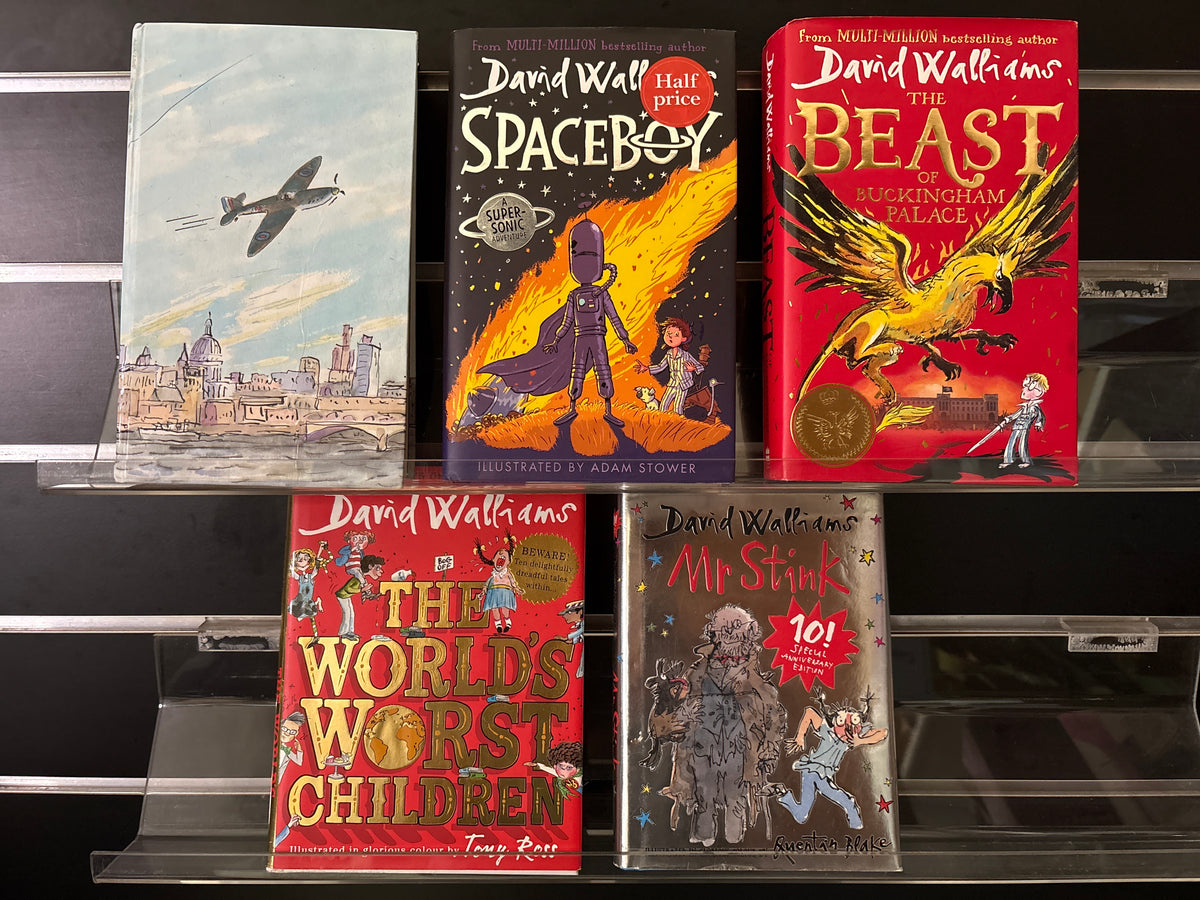 WALLIAMS, David Assorted Standalone Titles Bundle of 5 (Min. good condition)