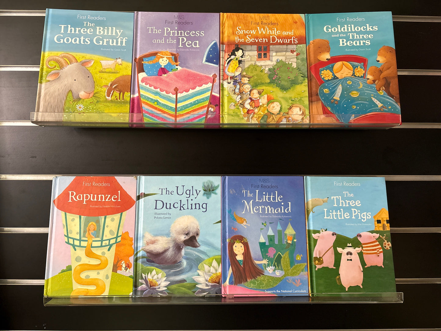 FIRST READERS SERIES - Bundle of 8 - Assorted Titles (Min fair condition)