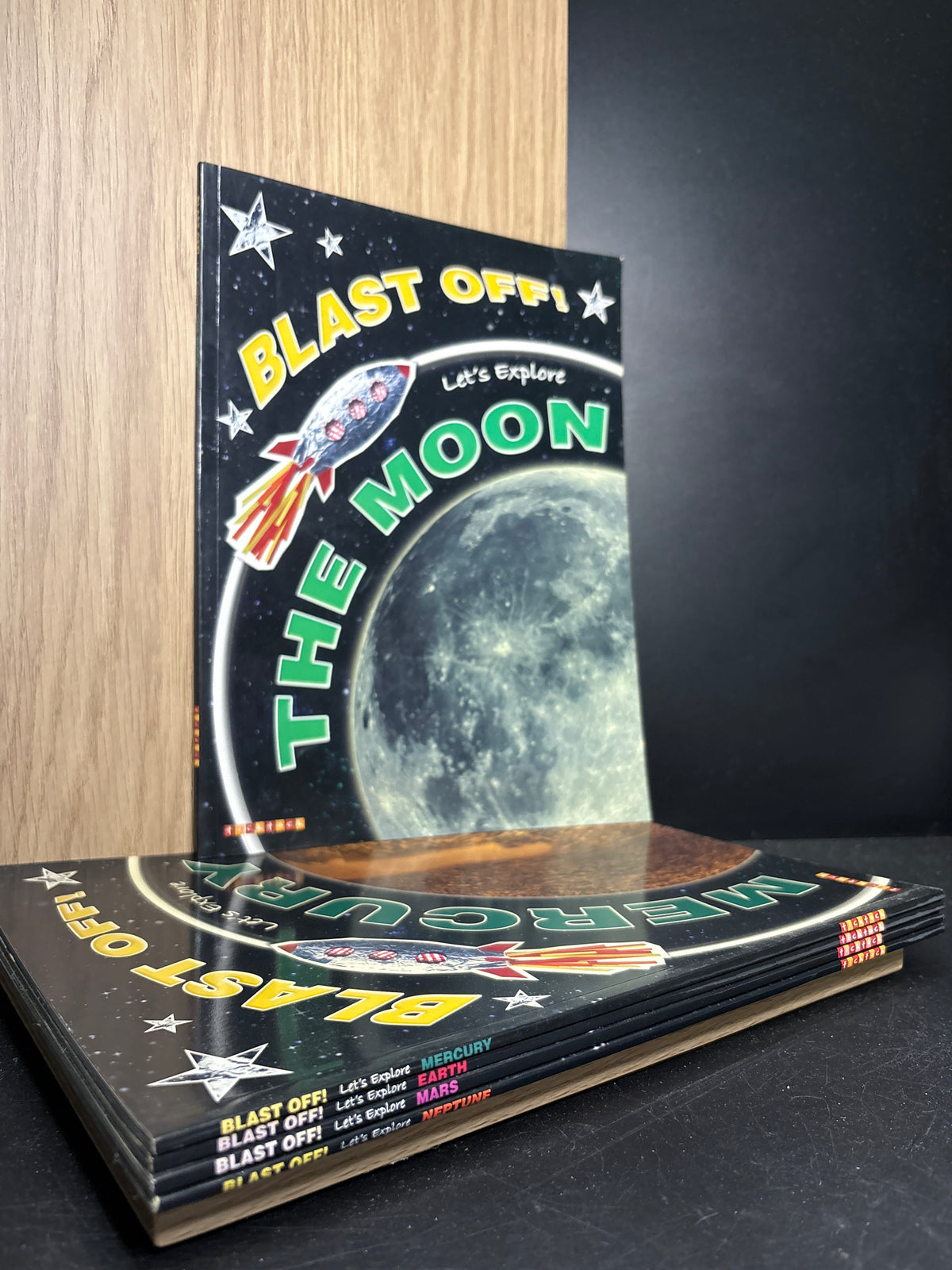 BLAST OFF! LET'S EXPLORE Assorted Titles Bundle of 5 (Min. good condition)