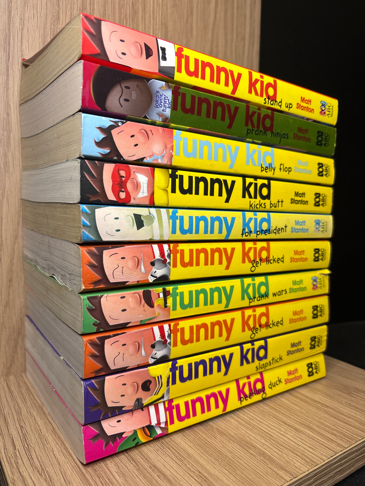 STANTON, Matt 'Funny Kid' Assorted Standalone Titles Bundle of 10 (Min. good condition)