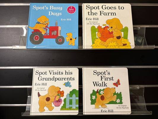 HILL, Eric 'Spot' Assorted Standalone Titles Bundle of 4 (Min. good condition)