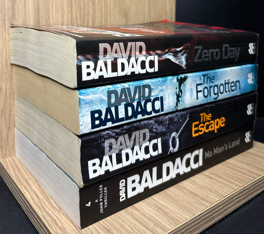 BALDACCI, David 'John Puller' Complete Series Books #1-4 Bundle of 4 (Min. fair condition)