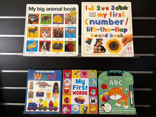 KIDS 'FIRST' BOOKS Assorted Standalone Titles Various Authors Bundle of 5 (Min. fair condition)
