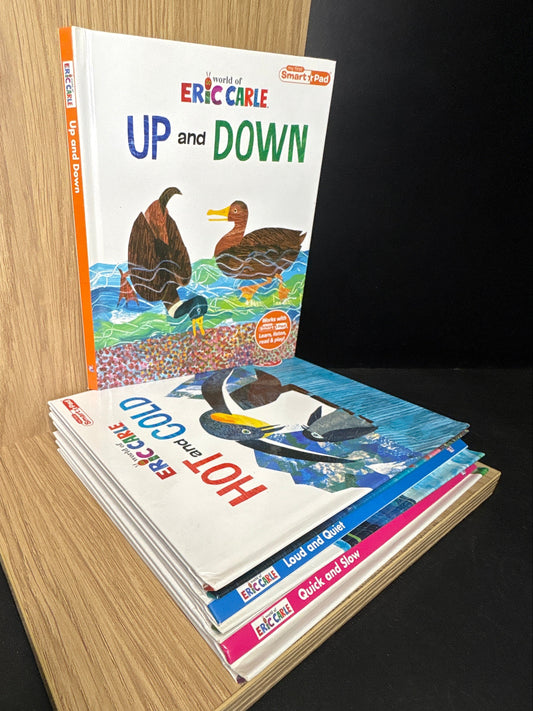 WORLD OF ERIC CARLE - Bundle of 11 - Assorted Titles in Smart Pad Series (Min good condition)