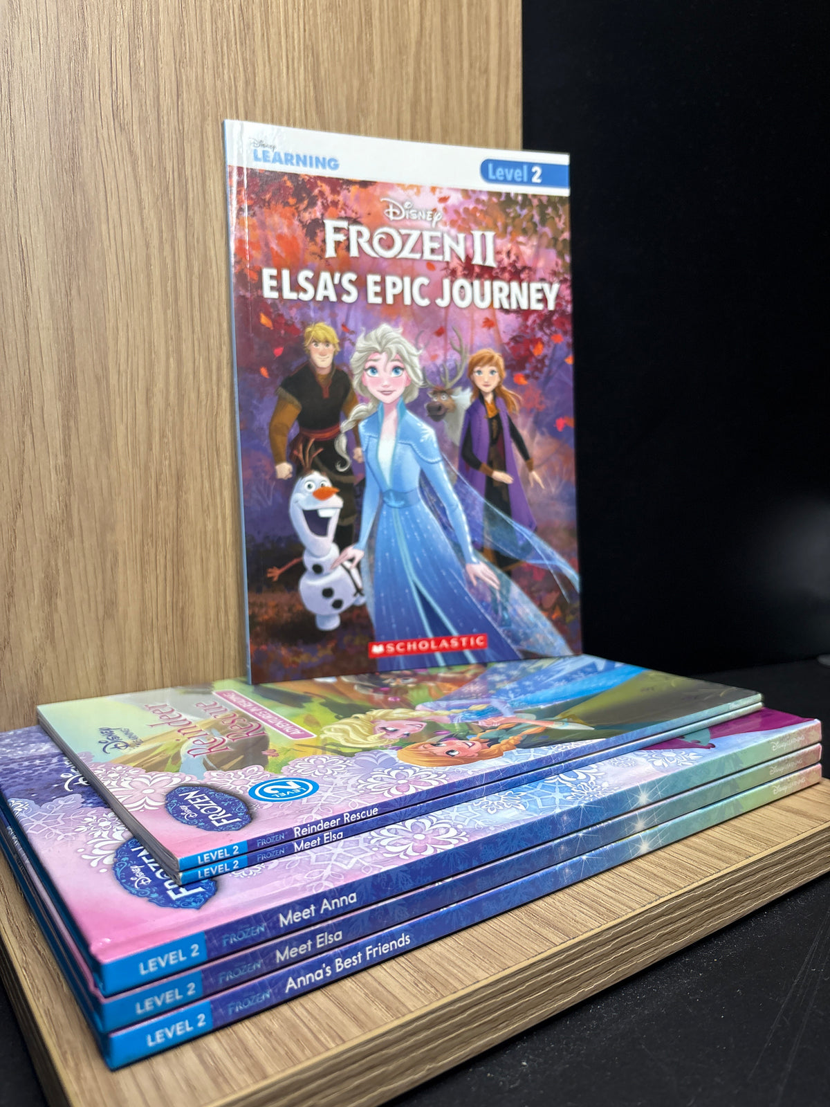 FROZEN Scholastic Level 2 Titles Bundle of 6 (Min. very good condition)