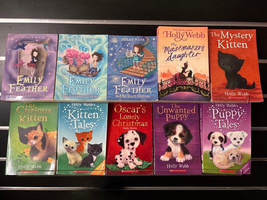 WEBB, Holly Assorted Standalone Titles Bundle of 10 (Min. Fair condition)