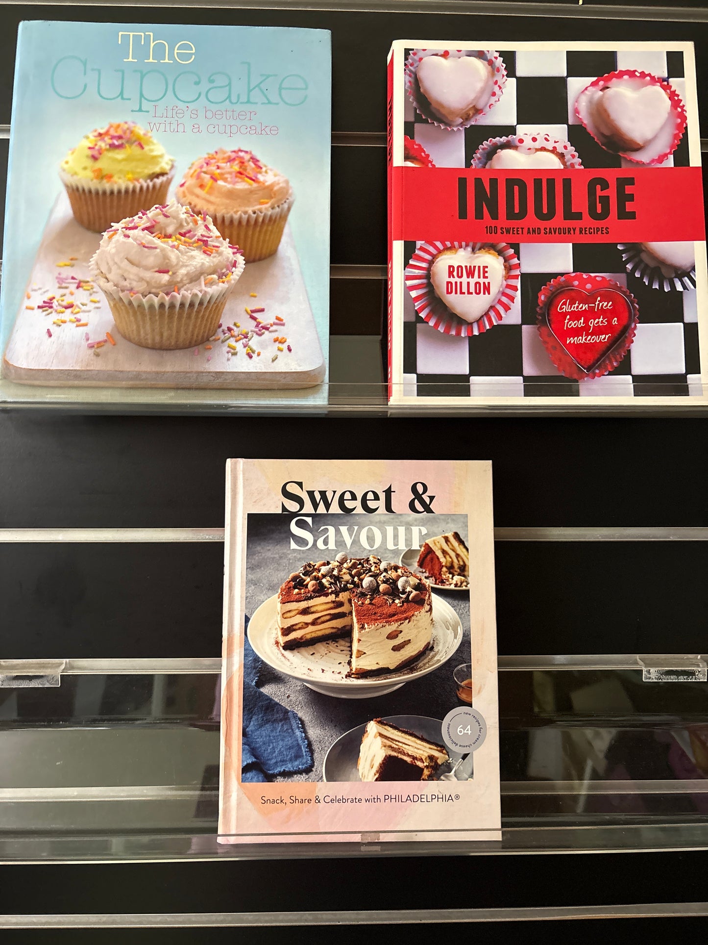 SWEET+SAVOURY Cookbooks Bundle of 3 (Min. Fair condition)