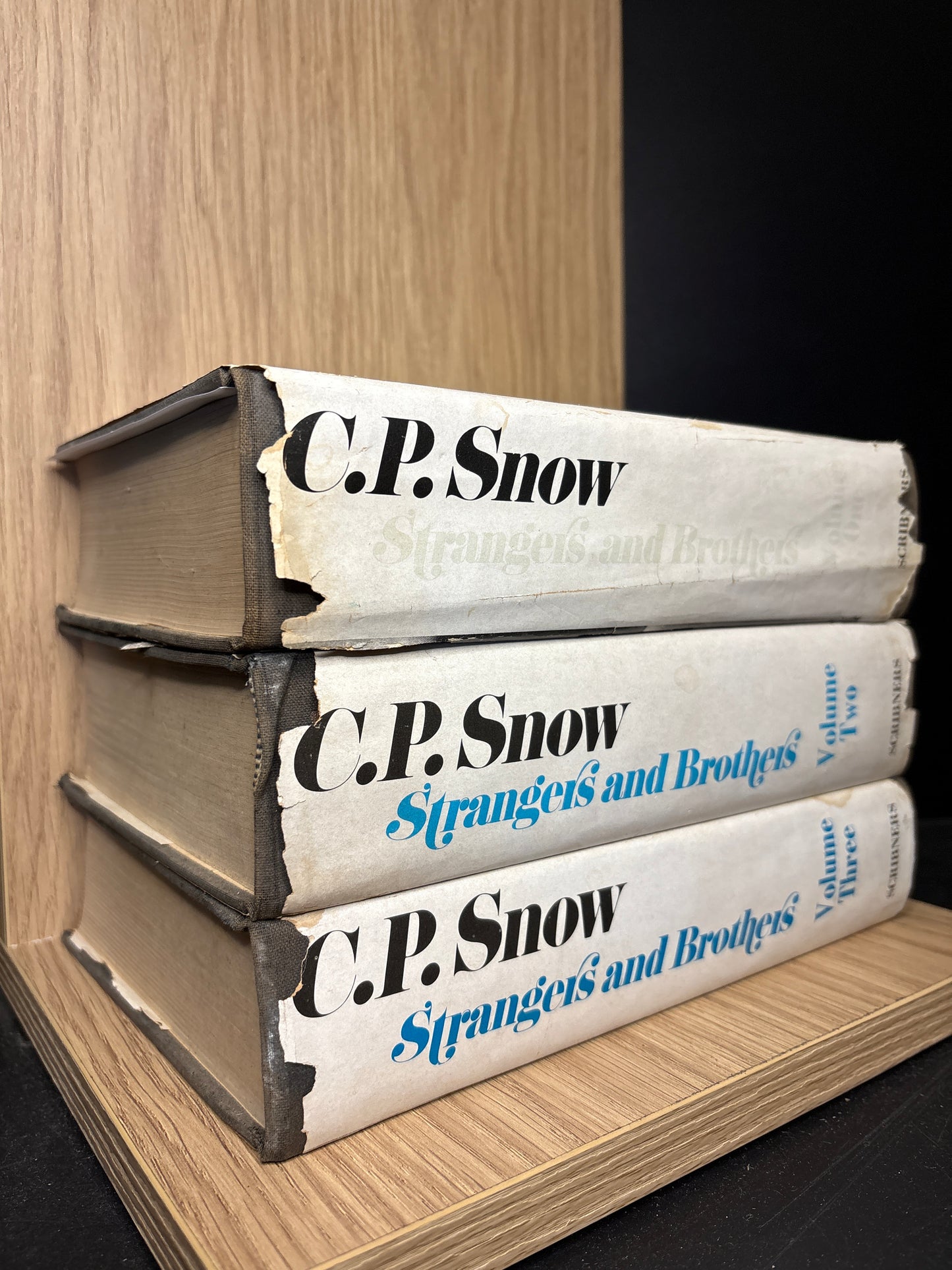 SNOW, C.P 'Strangers and Brothers' Volumes 1-3 Bundle of 3 (Min. fair condition)