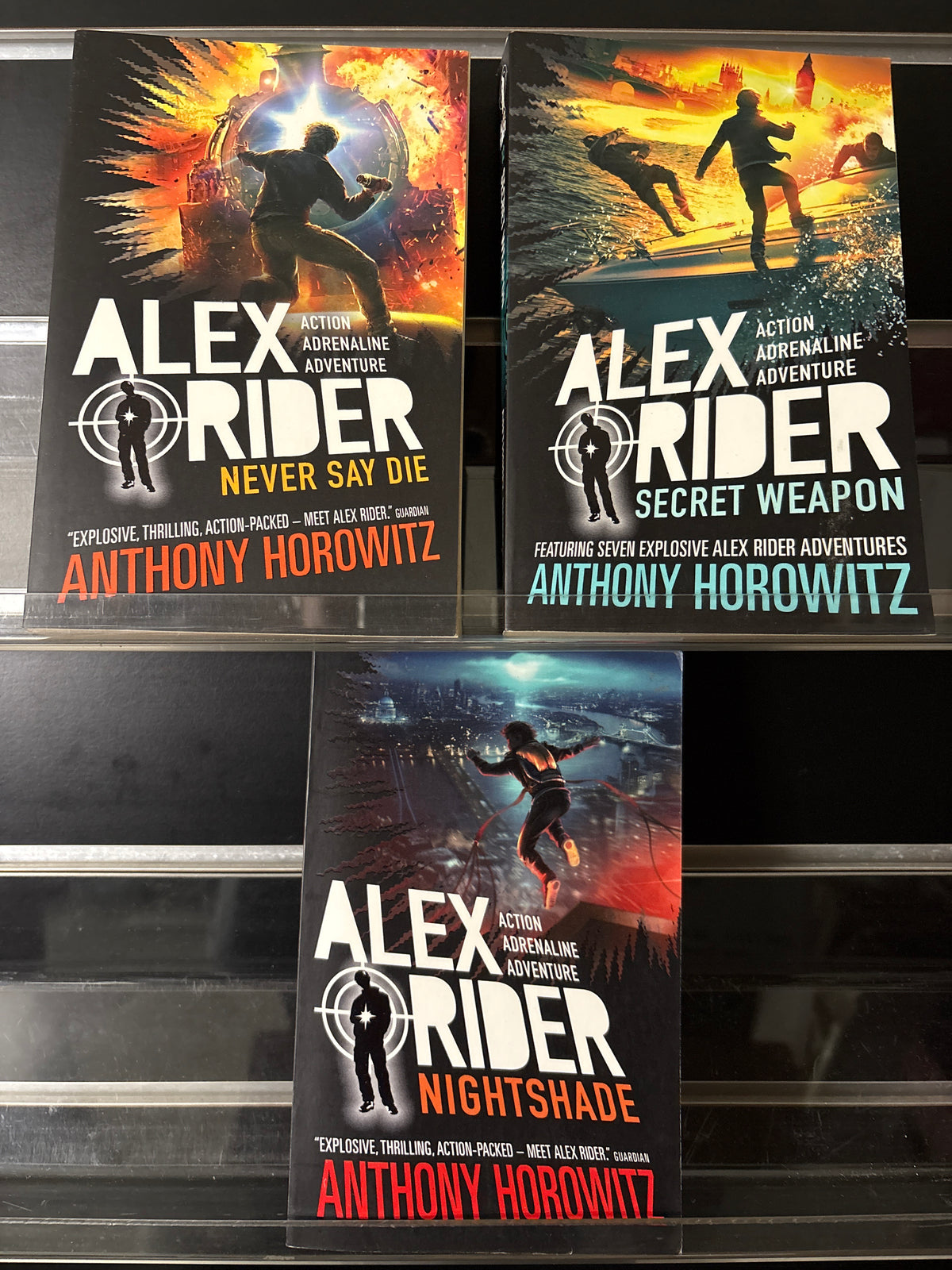HOROWITZ, Anthony 'Alex Rider' Series #11,12,13 Bundle of 3 (Min. fair condition)